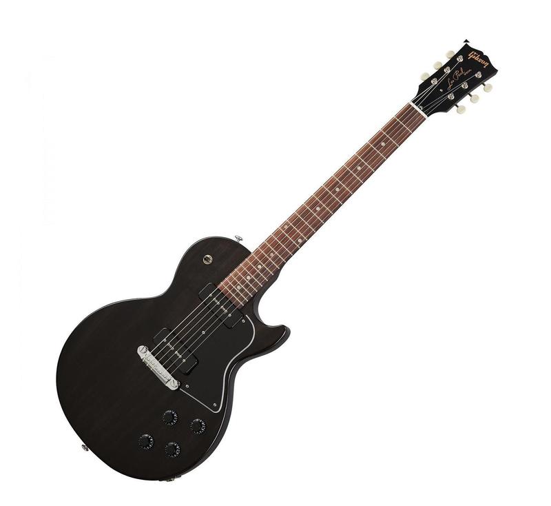 Guitarra gibson les paul special tribute p90 ebony vintage